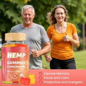 HOOLOO Hemp Gummies for Adult – High Potency 2,000,000MG, 100% Natural Pure Organic Sugar Free Fruity Hemp Gummies, Made in USA - Image 9