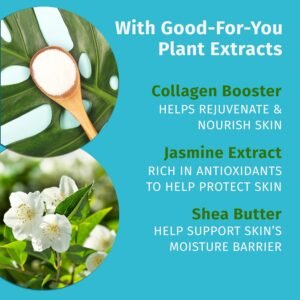 Hempz Mini Collagen-Infused Jasmine & Rose Body Moisturizer, 2.25 oz - Paraben-Free, Vegan, Cruelty-Free - Image 3