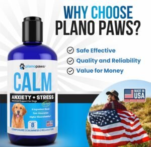 Dog Anxiety Relief - Faster Absorption Than Hemp Calming Chews for Dogs - Dog Calming Chews Alternative - Hemp Oil and Melatonin for Dogs - Liquid Dog Calming Treats for Thunder, Fireworks, Sleep Aid - Image 5