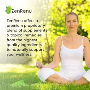 Zenrenu Organic Hemp Turmeric Joints & Muscle Cream with Arnica, MSM, Hemp Oil Extract, & 7 Essential Oils - Non Greasy & Fast Absorbing for Back, Neck, Elbows, Knees, & Hip 4 oz - Image 7
