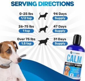 Dog Anxiety Relief - Faster Absorption Than Hemp Calming Chews for Dogs - Dog Calming Chews Alternative - Hemp Oil and Melatonin for Dogs - Liquid Dog Calming Treats for Thunder, Fireworks, Sleep Aid - Image 6