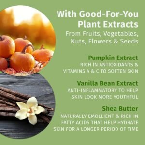 Hempz Limited Edition Pumpkin Spice & Vanilla Chai Herbal Body Lotion, for men or women, vegan and gluten free, 17 oz - Image 4