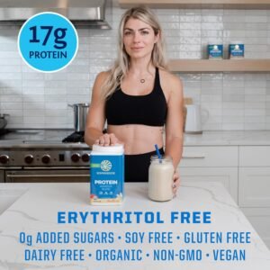 Sunwarrior Vegan Protein Powder Organic Plant-Based Protein | BCAA Amino Acids Hemp Seed Plant Protein | Soy Free Dairy Free Gluten Free Synthetic Free Non-GMO | Vanilla 30 Servings | Warrior Blend - Image 5