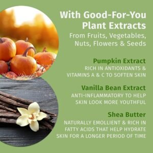 Limited Edition Pumpkin Spice & Vanilla Chai Herbal Moisturizing Body Lotion (17 oz) – Fall Scented for Women or Men with Dry or Sensitive Skin - Hydrating Moisturizer for Daily Radiance - Image 3